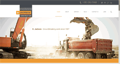 Desktop Screenshot of bjacksonconstruction.com